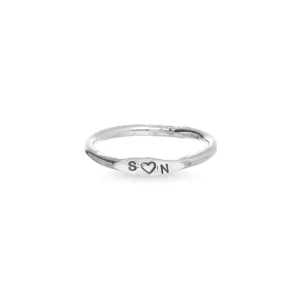 Anello dell'anno tondo in Argento 925 | Rubinia Gioielli Hot