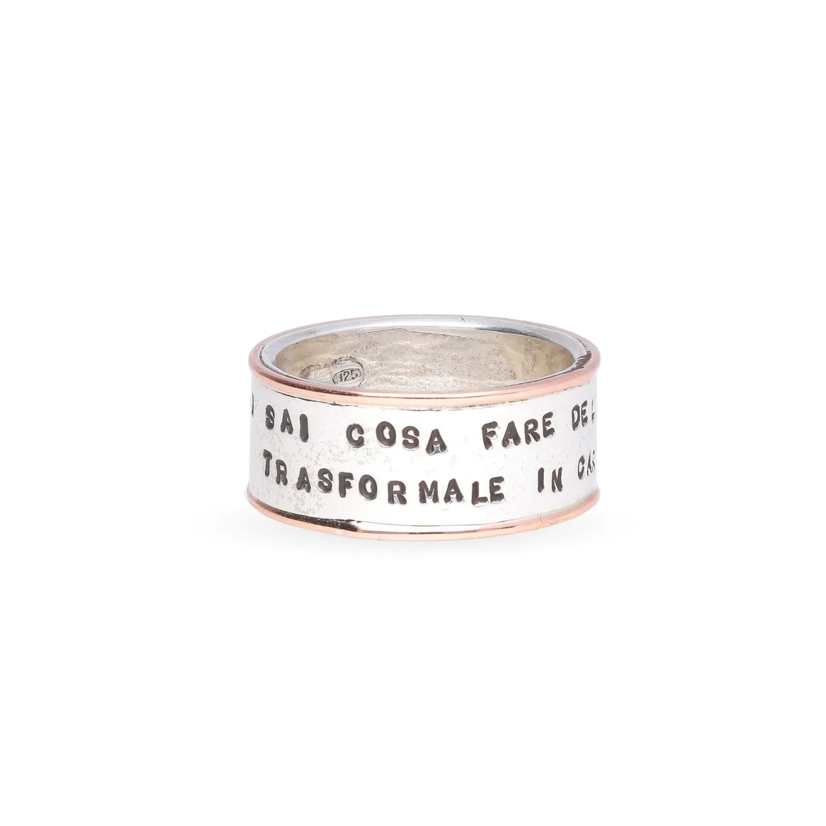 anello_fascia_argento__e__0.webp Anello fascia Argento 925 e Oro Rosa 9kt | Rubinia Gioielli Hot