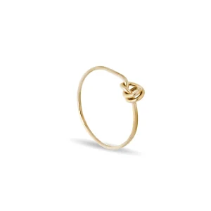 Anello Filodamore con Nodino in Oro 9kt | Rubinia Gioielli Outlet