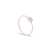 Anello Filodamore in Oro Rosa 9kt con Sassolino in Argento 925 | Rubinia Gioielli Fashion
