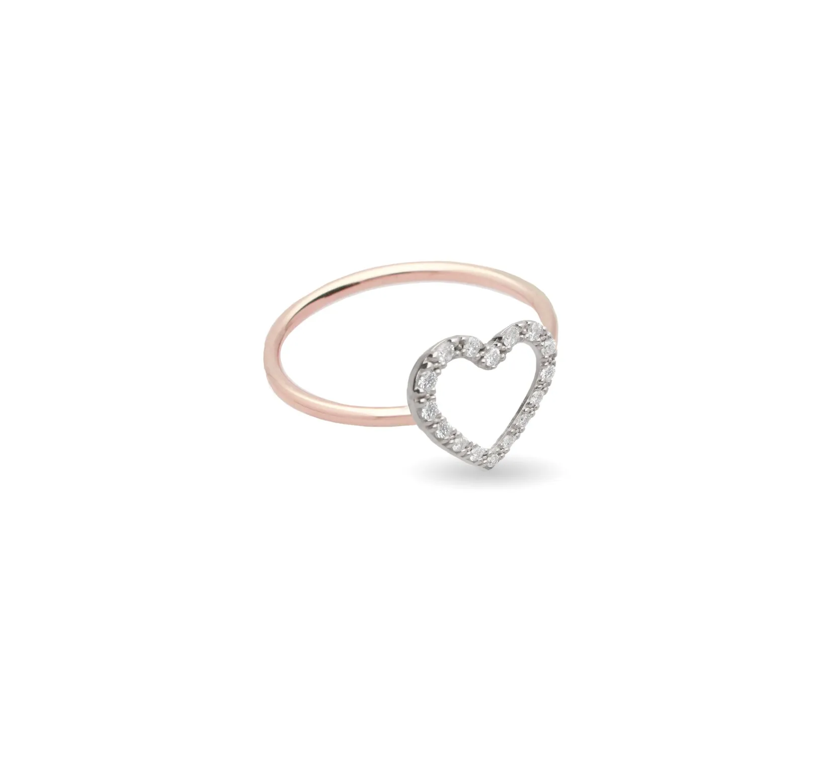 anello_filodamore_in_oro__2-6.webp Anello Filodamore in Oro Rosa 9kt e Cuore di Diamanti Bianchi | Rubinia Gioielli Clearance