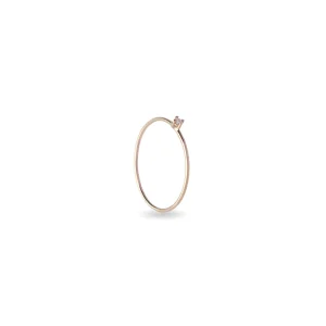 Anello Filodamore prezioso small in Oro Rosa 9kt | Rubinia Gioielli New