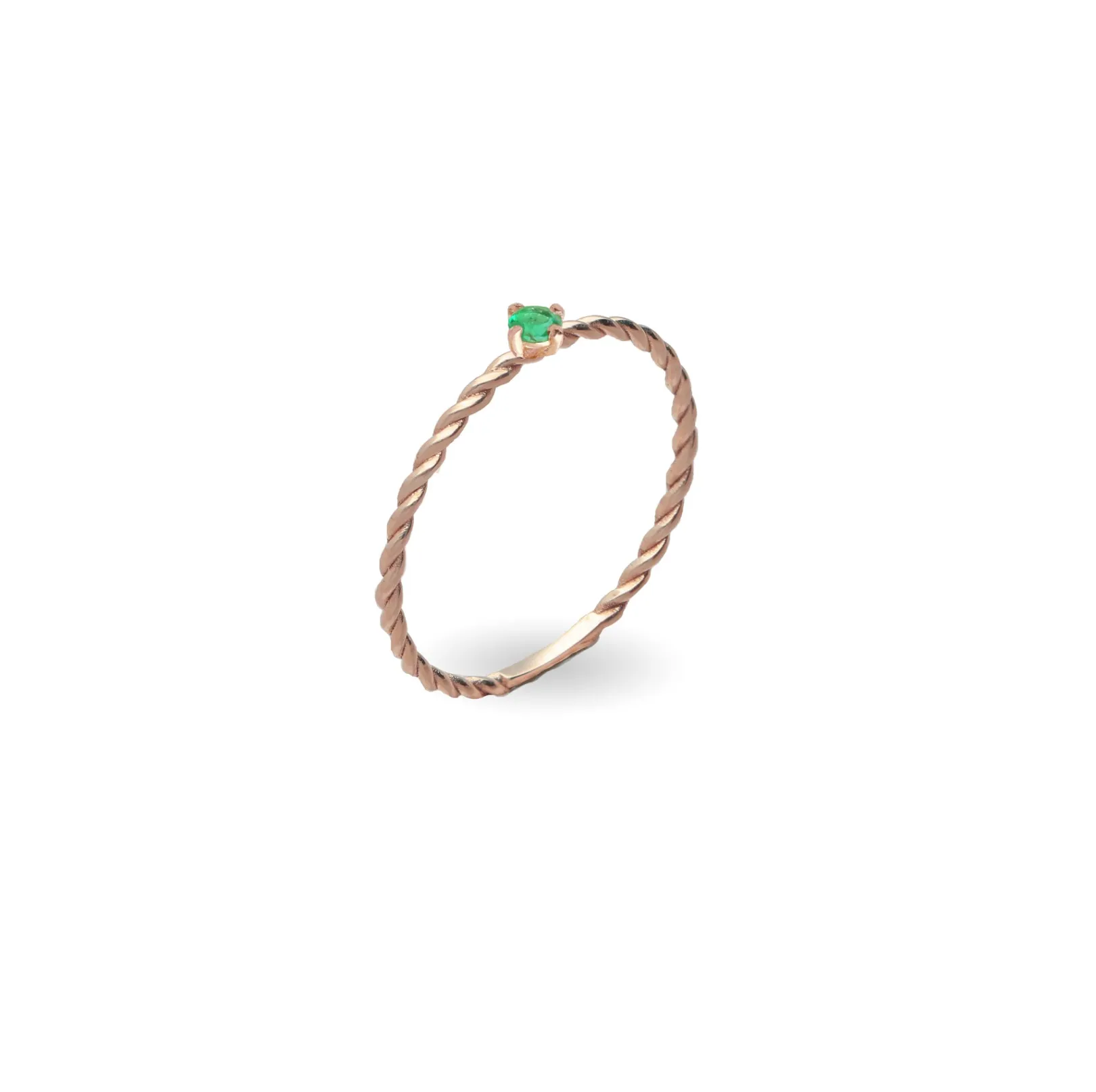 anello_filodamore_prezios_5-4.webp Anello Filodamore prezioso intrecciato in Oro Rosa 9kt sottile | Rubinia Gioielli Hot