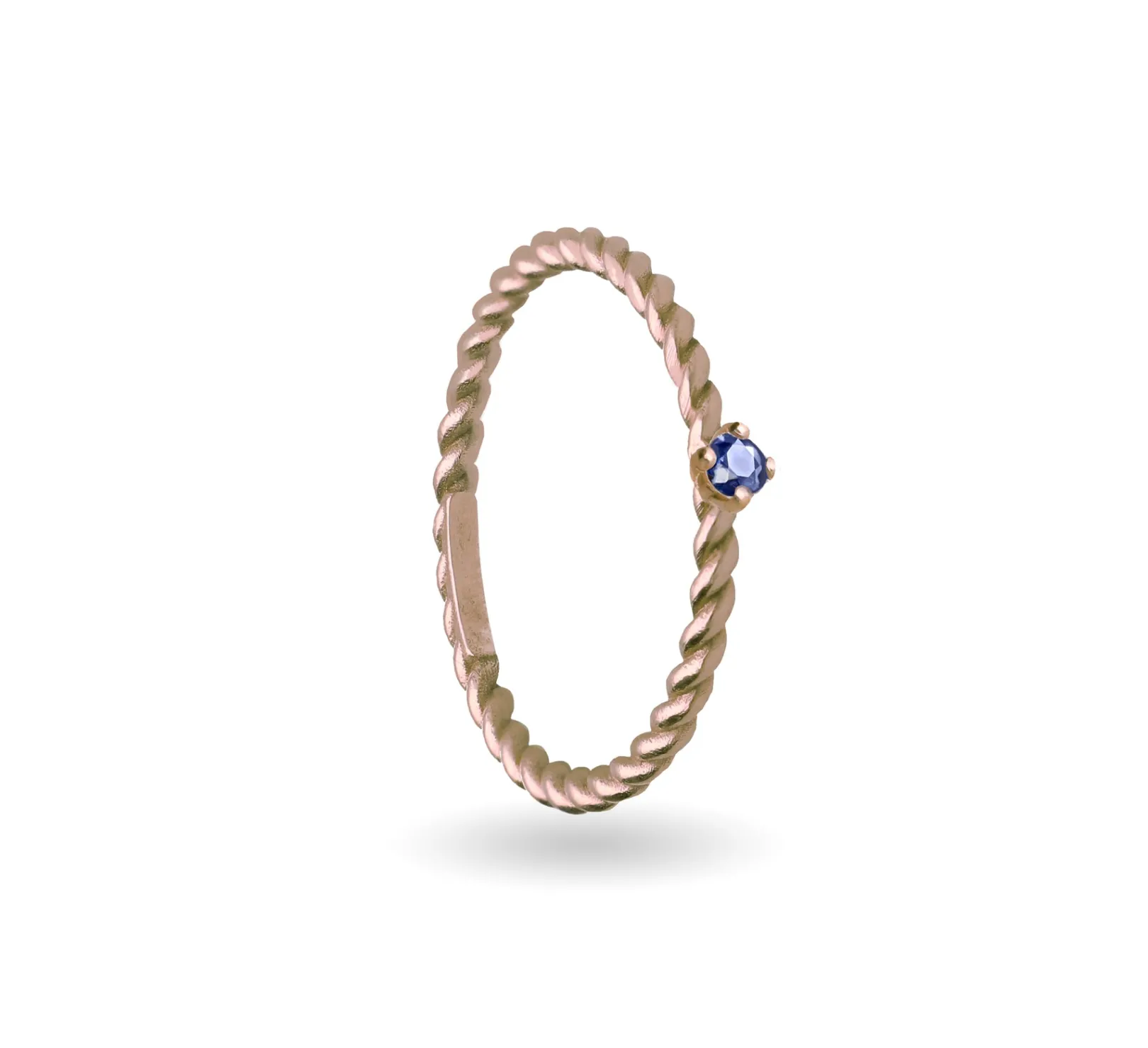 anello_filodamore_prezios_5.webp Anello Filodamore prezioso intrecciato in Oro Rosa 9kt spesso | Rubinia Gioielli Hot