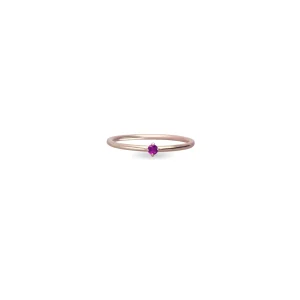 Anello Filodamore prezioso large in Oro Rosa 9kt | Rubinia Gioielli Clearance