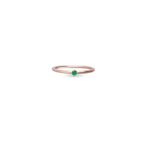 Anello Filodamore prezioso large in Oro Rosa 9kt | Rubinia Gioielli Clearance