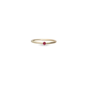 Anello Filodamore prezioso large in Oro Giallo 9kt | Rubinia Gioielli Discount