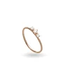 Anello Filodamore Trilogy in Oro Rosa/Giallo 9kt | Rubinia Gioielli Online