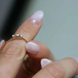 Anello Filodamore Trilogy in Oro Rosa/Giallo 9kt | Rubinia Gioielli Online