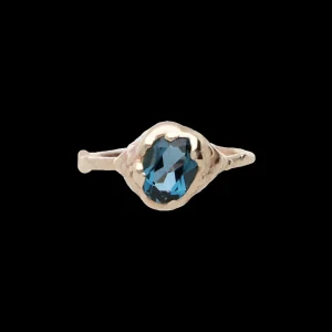Anello in Oro Giallo 9kt e Topazio London | Rubinia Gioielli Clearance
