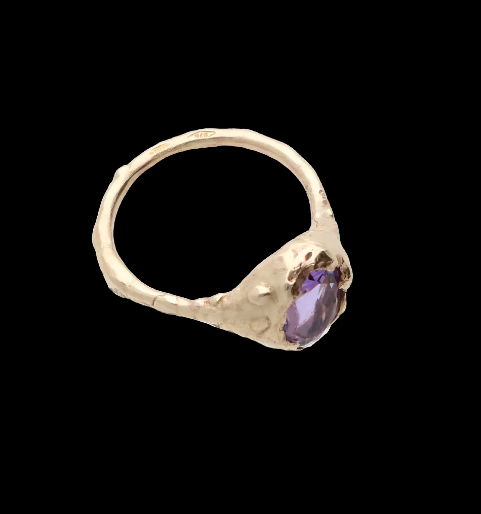 anello_in_oro_giallo_kt_e_4.webp Anello in Oro Giallo 9kt e Ametista | Rubinia Gioielli Discount