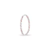 Anello Intrecciato in Argento 925 e Oro Rosa 9kt | Rubinia Gioielli Discount
