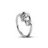 Anello Nodi d'Amore in Argento 925 | Rubinia Gioielli Best