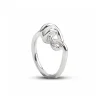 Anello Nodi d'Amore in Argento 925 con o Rubino | Rubinia Gioielli Clearance