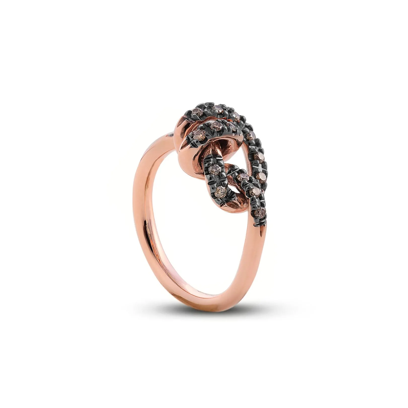anello_nodi_damore_in_oro_0-6.webp Anello Nodi d'Amore in Oro Rosa 9kt e Diamanti o Brown | Rubinia Gioielli Sale