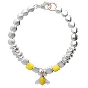 Bracciale Ape in Argento 925 e Oro Rosa | Rubinia Gioielli Clearance