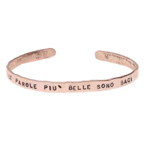 Bracciale Bangle in Oro Rosa 9kt | Rubinia Gioielli Fashion
