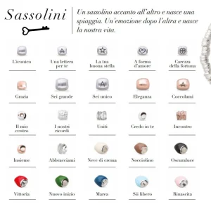 Bracciale Bloom in Argento 925, Oro Rosa 9kt e smalto avorio | Rubinia Gioielli Hot