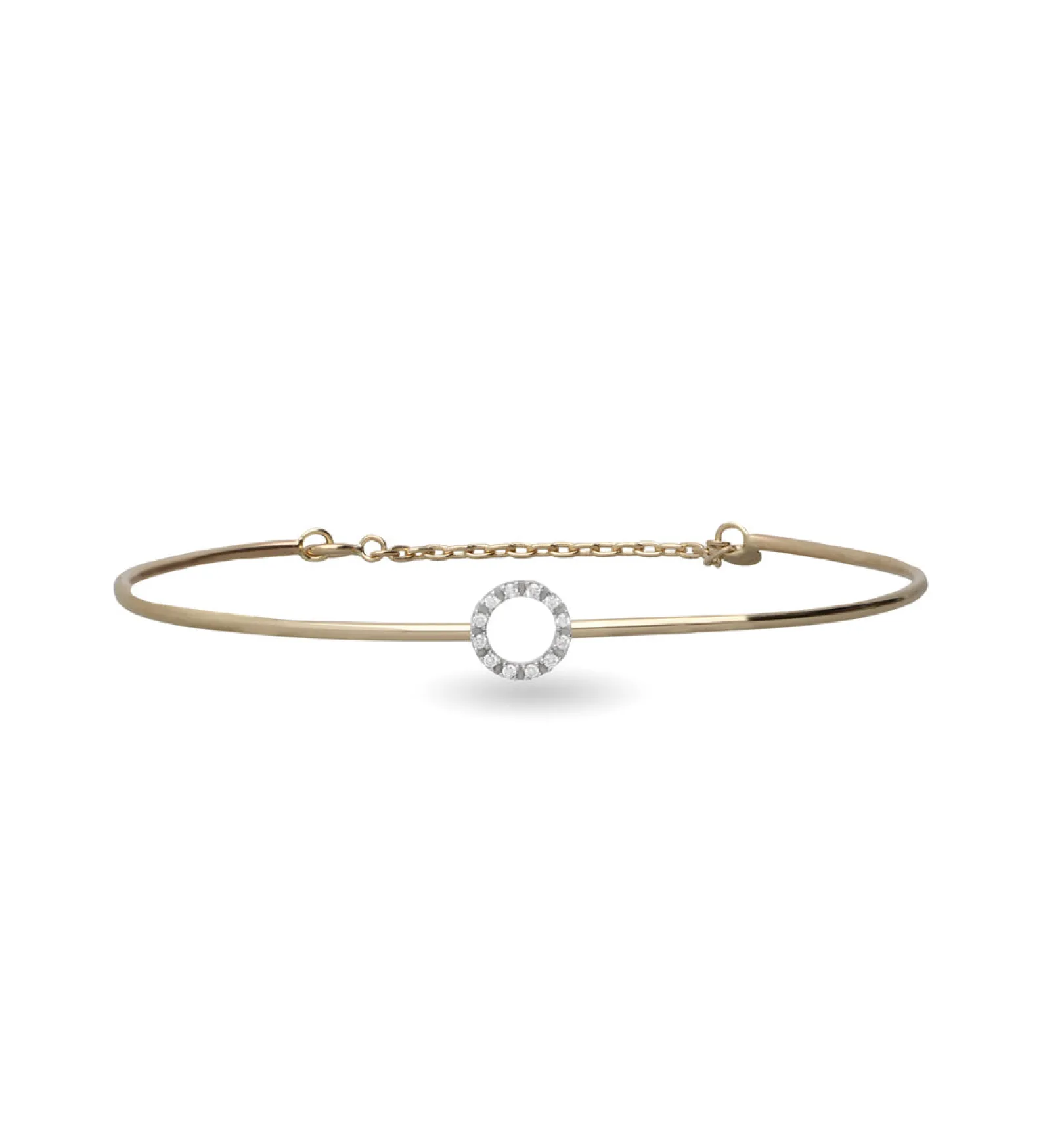 bracciale_filodamore_in_o_1-12.webp Bracciale Filodamore in Oro Giallo 9kt con cerchio piccolo e Diamanti bianchi | Rubinia Gioielli Online