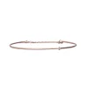 Bracciale Filodamore prezioso large in Oro Rosa 9kt | Rubinia Gioielli New