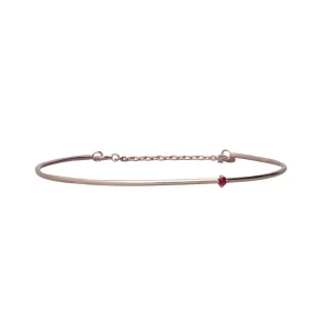Bracciale Filodamore prezioso large in Oro Rosa 9kt | Rubinia Gioielli New