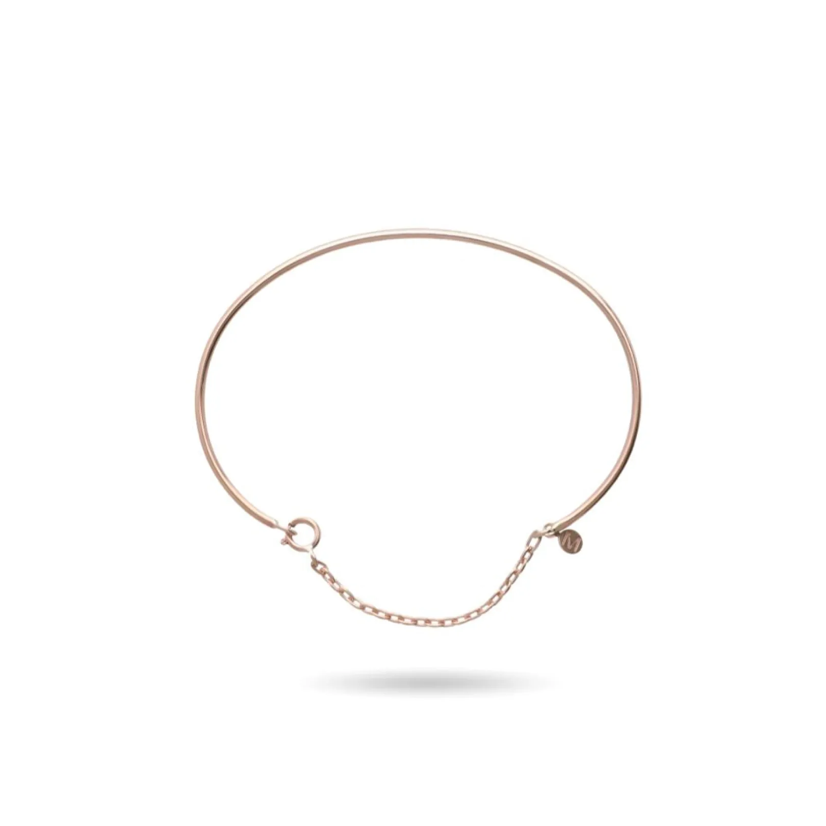 bracciale_filodamore_spes_1.webp Bracciale Filodamore spesso in Oro Rosa/Giallo 9kt | Rubinia Gioielli Sale