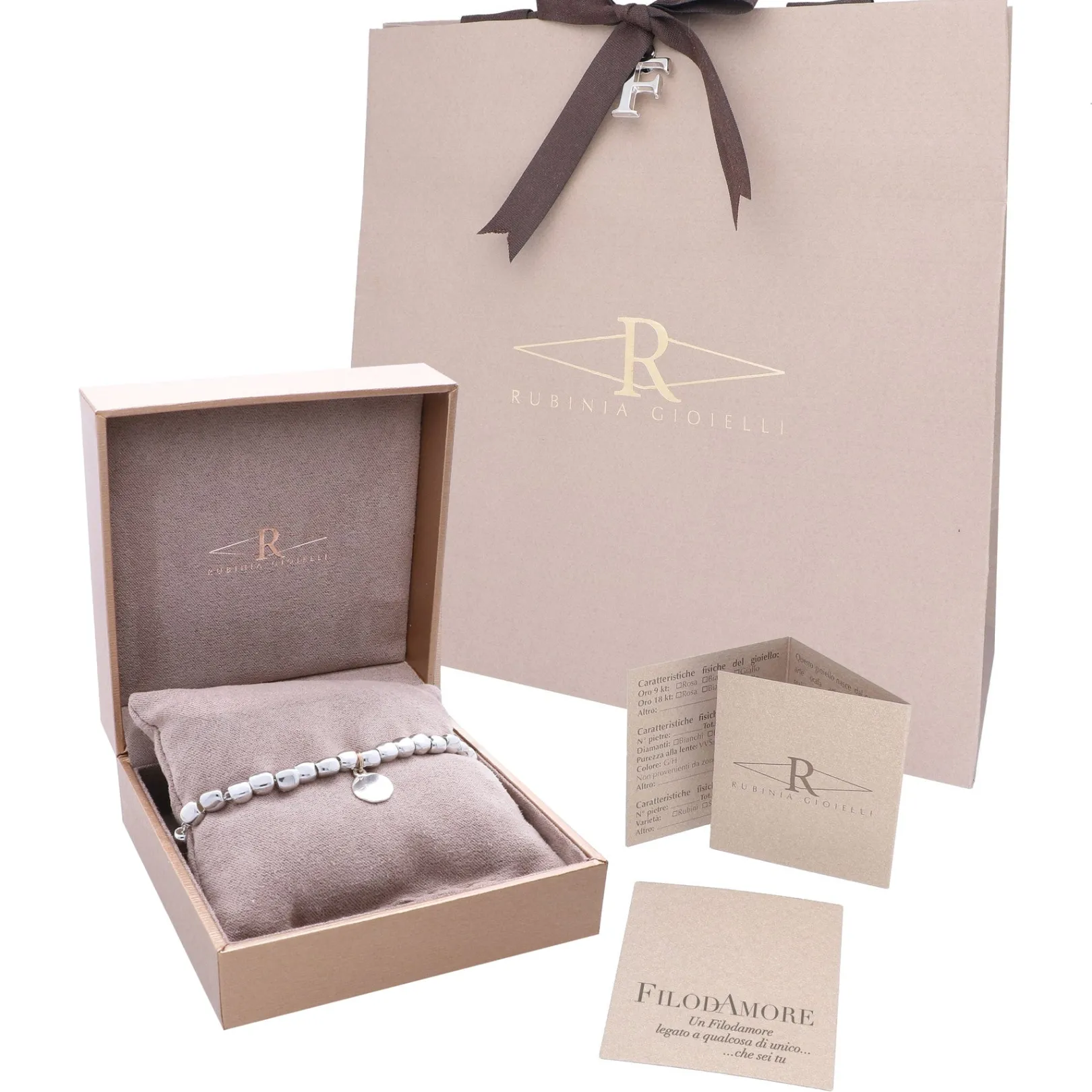 bracciale_fortuna_in_arge_2.webp Bracciale Fortuna in Argento 925 e Oro Rosa 9kt | Rubinia Gioielli Discount
