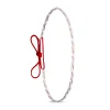 Bracciale Intrecciato in Argento 925 e Oro Rosa 9kt | Rubinia Gioielli Sale