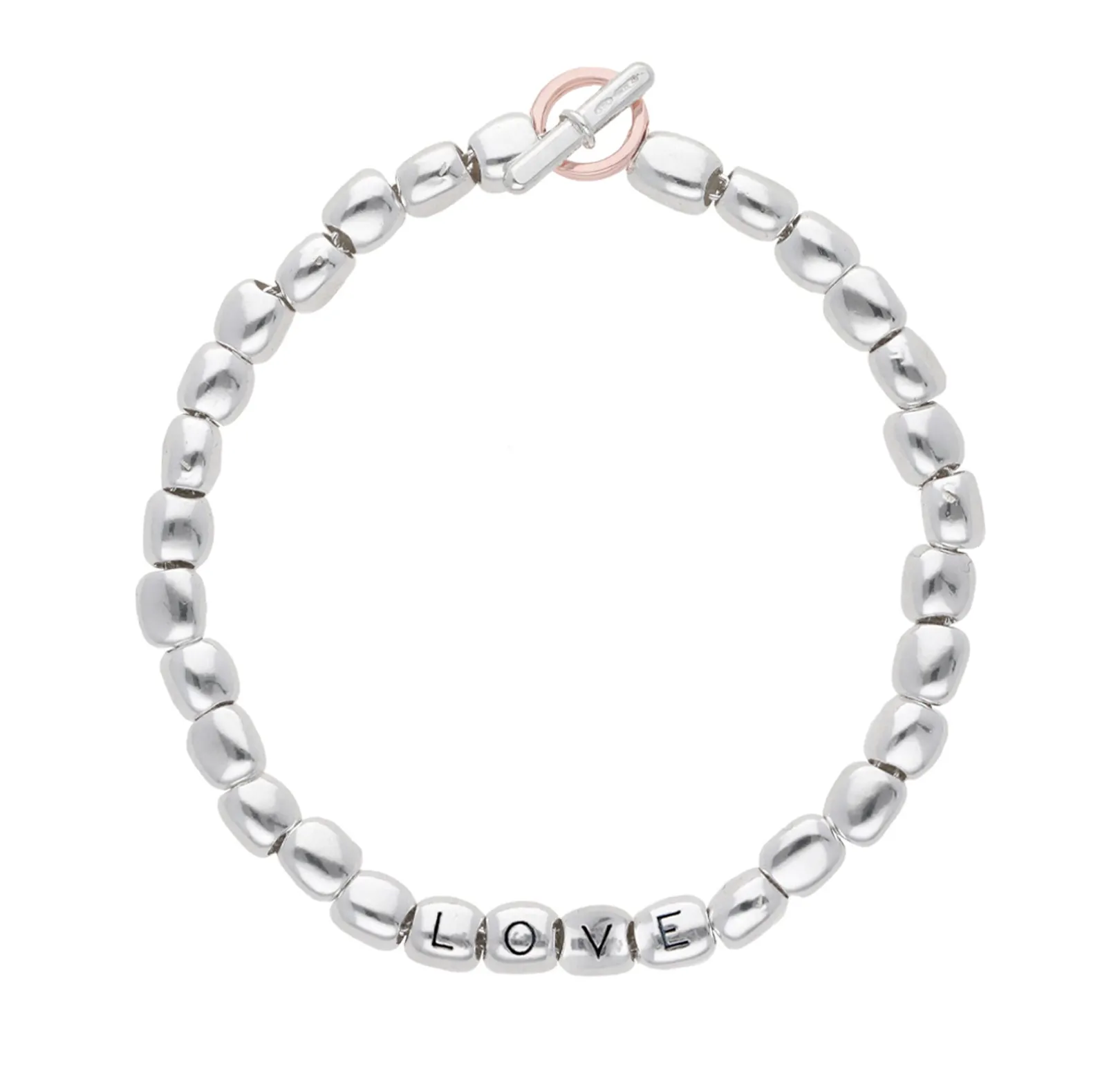 bracciale_love_in_argento_0.webp Bracciale Love in Argento 925 e Oro Rosa 9kt | Rubinia Gioielli Online