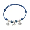 Bracciale Oceano in Argento 925 e Oro Rosa 9kt | Rubinia Gioielli Best
