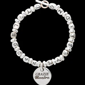 Bracciale Teacher in Argento 925 e Oro Rosa 9kt | Rubinia Gioielli Best