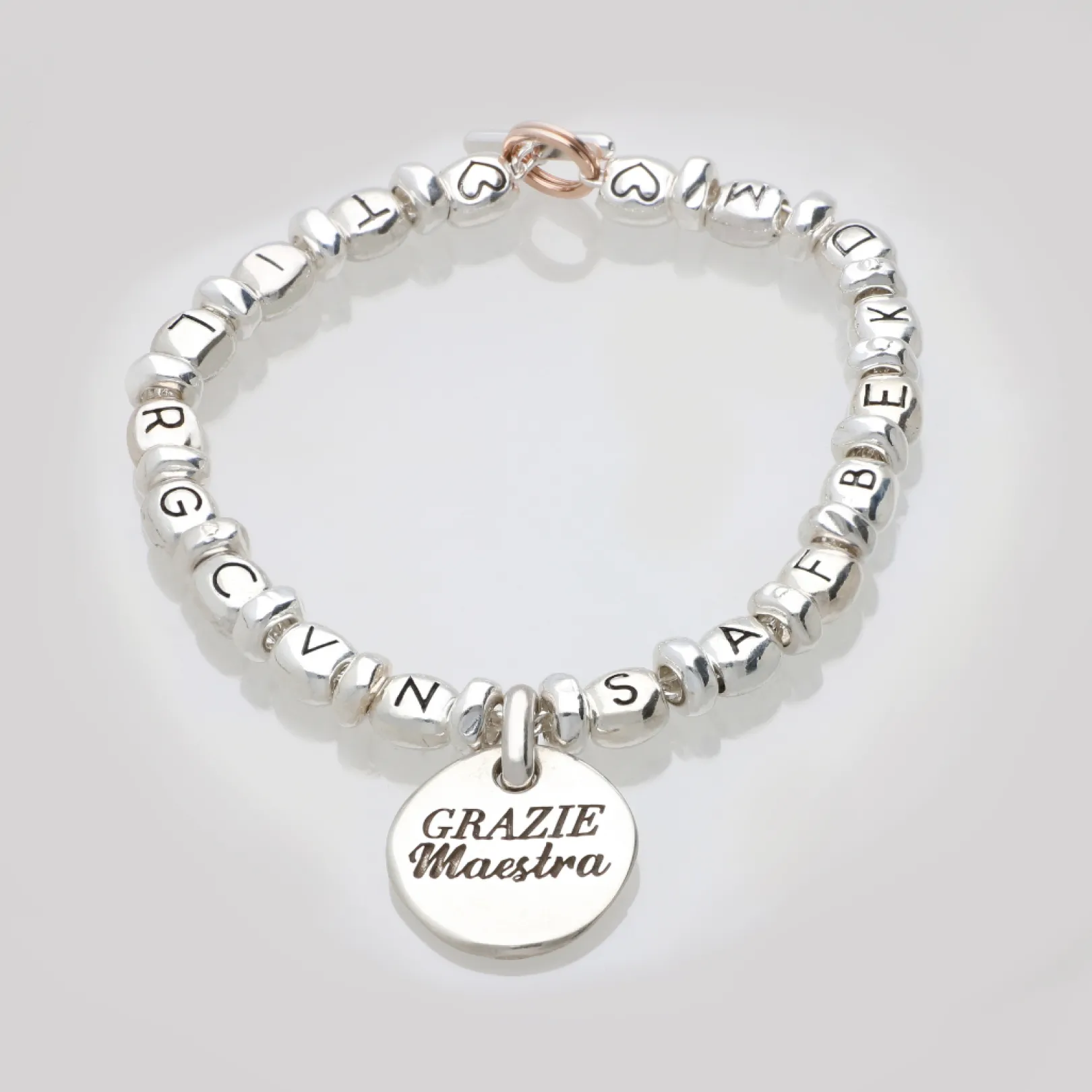 bracciale_teacher_in_arge_2.webp Bracciale Teacher in Argento 925 e Oro Rosa 9kt | Rubinia Gioielli Best