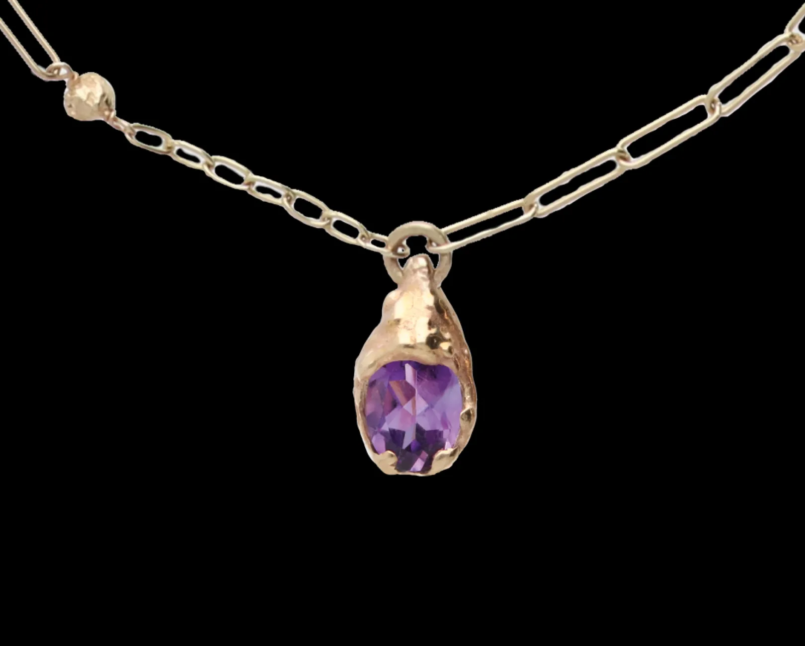 collana_in_oro_giallo_kt__0-5.webp Collana in Oro Giallo 9kt e Ametista | Rubinia Gioielli Fashion