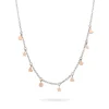 Collana Rolò in Argento 925 e sigilli in Oro Rosa 9kt o in Argento 925 | Rubinia Gioielli Hot