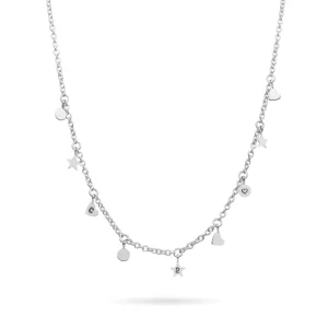 Collana Rolò in Argento 925 e sigilli in Oro Rosa 9kt o in Argento 925 | Rubinia Gioielli Hot