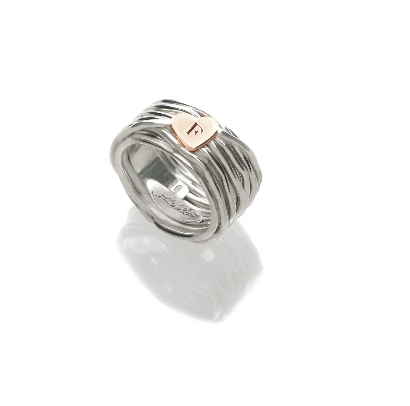 filodellavita__fili_in_ar_3.webp Filodellavita 13 fili in Argento 925 con cuore in Oro Rosa 9kt | Rubinia Gioielli New