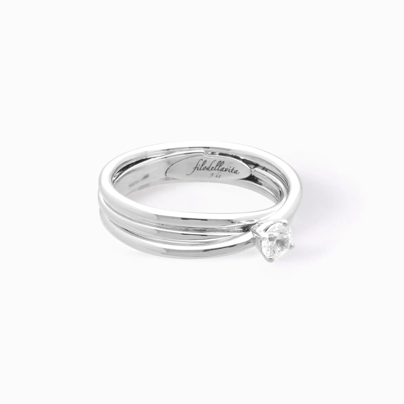 filodellavita__fili_in_or_0-1.webp Filodellavita 3 fili in Oro Bianco con Diamante Colorless | Rubinia Gioielli Outlet