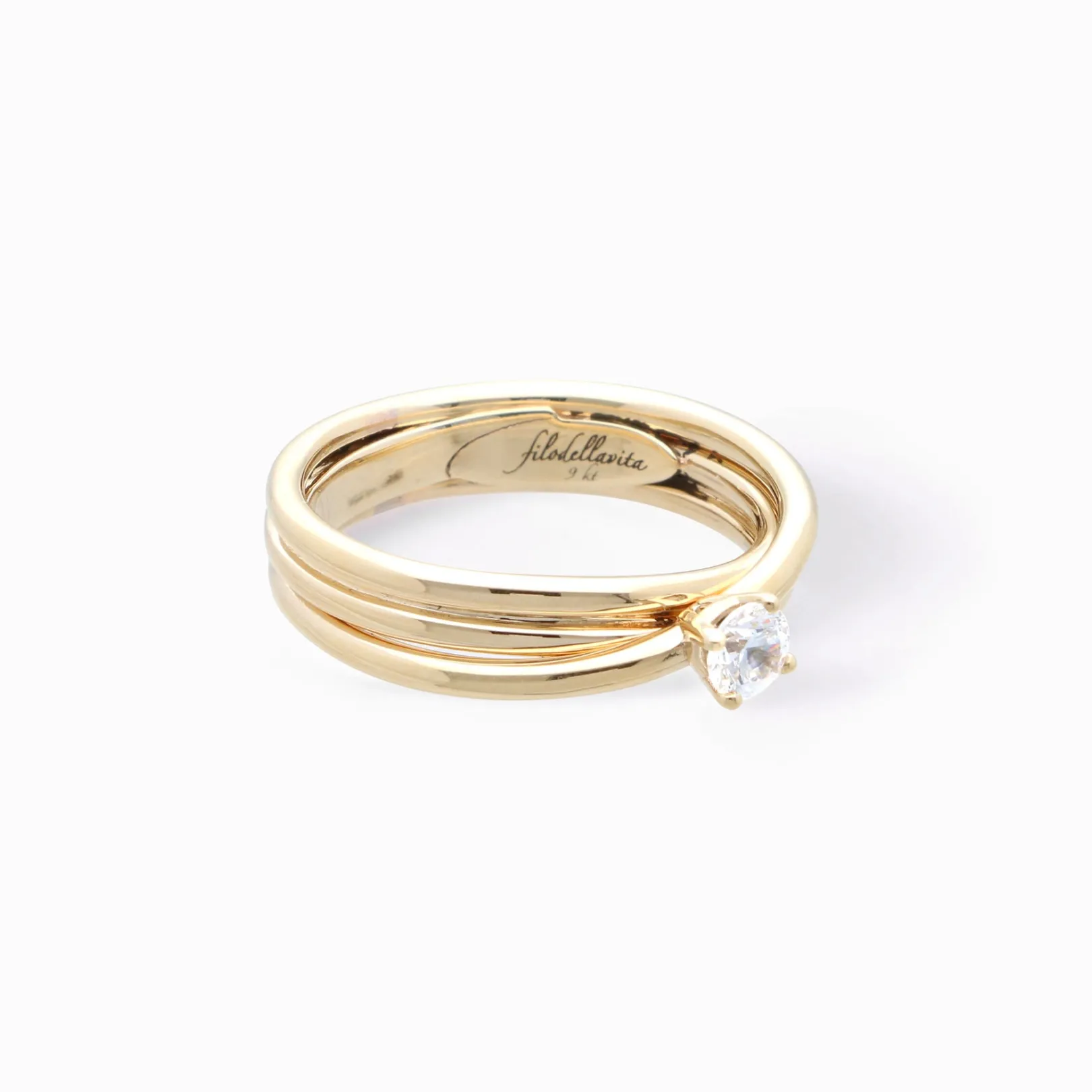 filodellavita__fili_in_or_0-9.webp Filodellavita 3 fili in Oro Giallo con Diamante Colorless | Rubinia Gioielli Fashion