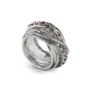 Filodellavita Carato 13 fili in Argento 925 e Diamanti Brown | Rubinia Gioielli Clearance