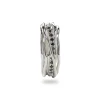 Filodellavita Classic 7 fili in Argento 925 e 16 Diamanti Brown / Black | Rubinia Gioielli Online