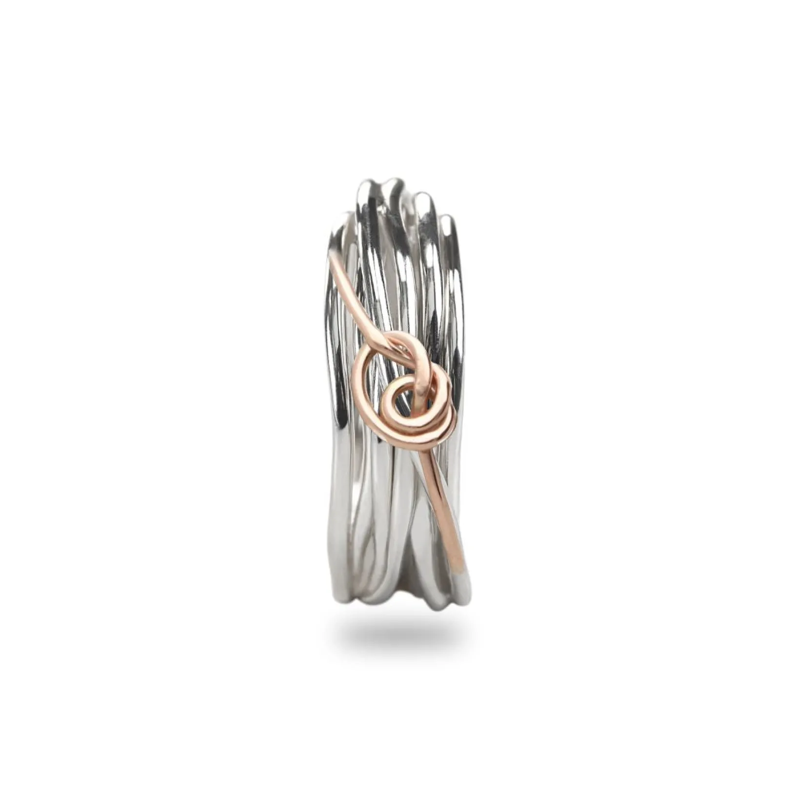 filodellavita_classic__fi_0-13.webp Filodellavita Classic 7 fili in Argento e Nodino Filodamore in Oro Rosa 9kt | Rubinia Gioielli Discount