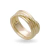 Filodellavita Classic 5 Fili in Oro Rosa o Giallo 9kt e 12 Diamanti Bianchi | Rubinia Gioielli Hot