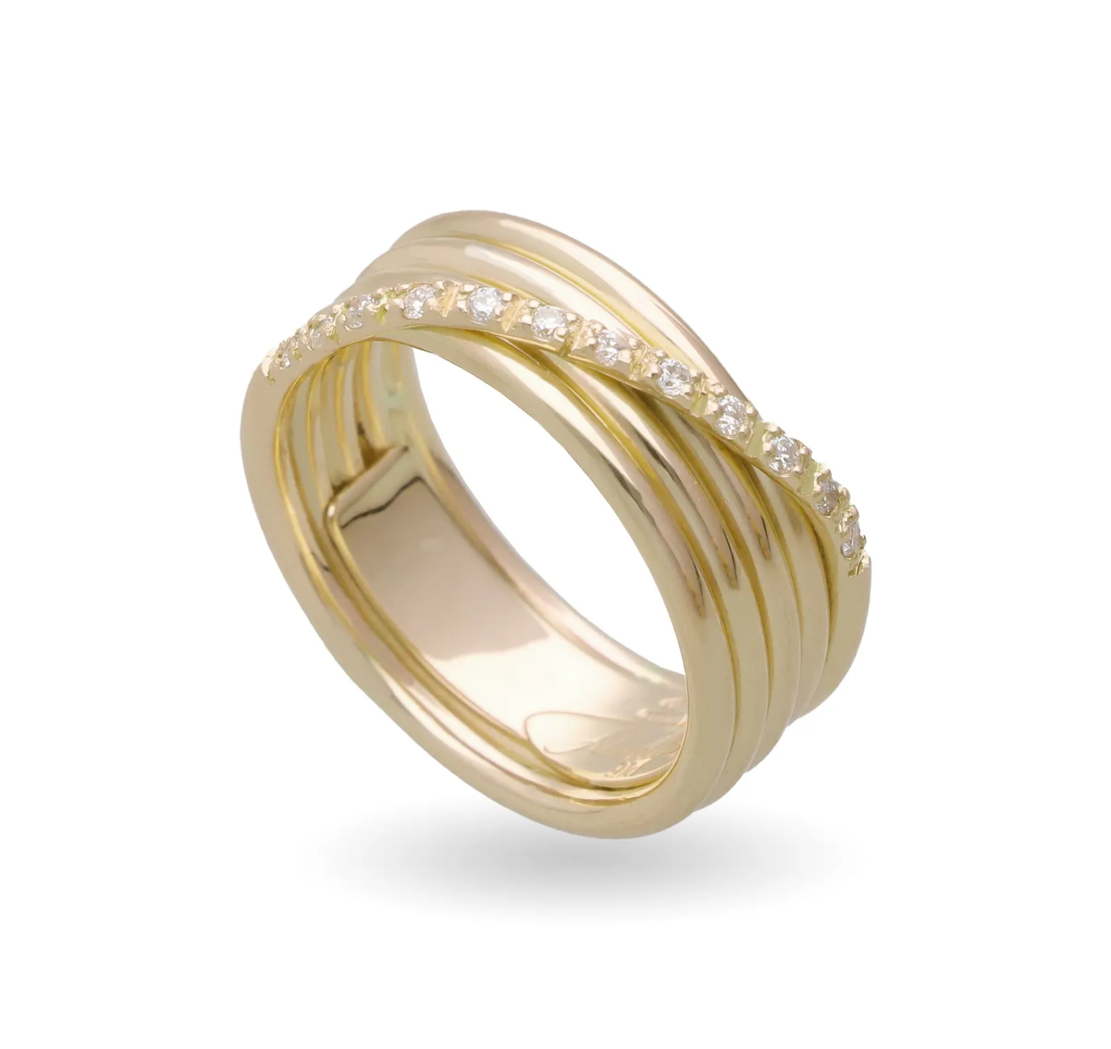filodellavita_classic__fi_0-25.webp Filodellavita Classic 5 Fili in Oro Rosa o Giallo 9kt e 12 Diamanti Bianchi | Rubinia Gioielli Hot