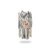 Filodellavita Classic 13 fili in Argento e Nodino Filodamore in Oro Rosa 9kt | Rubinia Gioielli Best