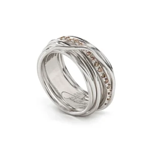 Filodellavita Classic 13 fili in Argento 925 e Diamanti Brown / | Rubinia Gioielli New