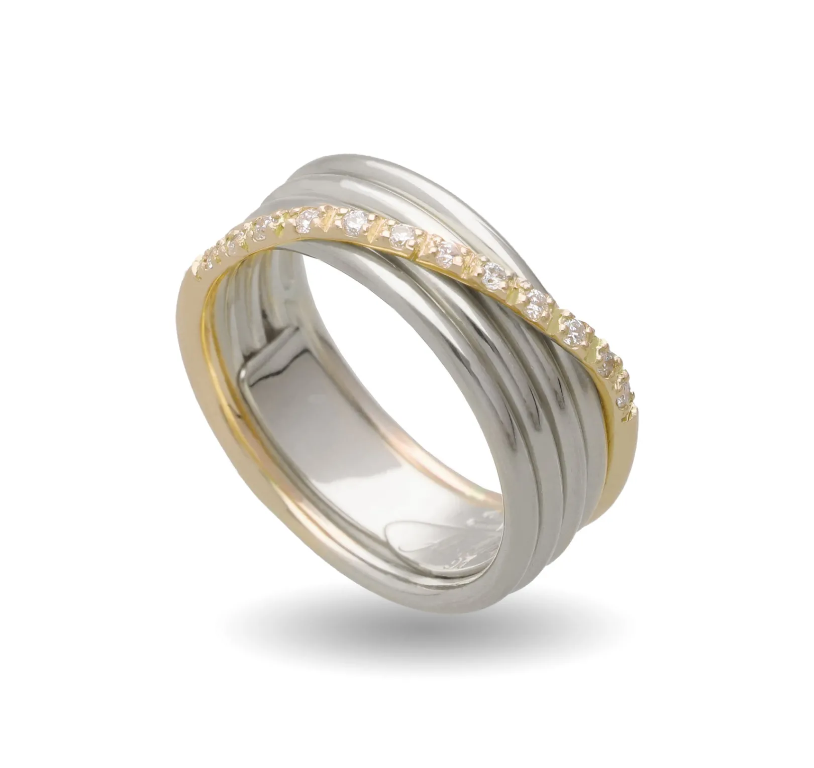 filodellavita_classic__fi_3-22.webp Filodellavita Classic 5 Fili in Oro Rosa o Giallo 9kt, Argento 925 e 12 Diamanti Bianchi | Rubinia Gioielli Discount