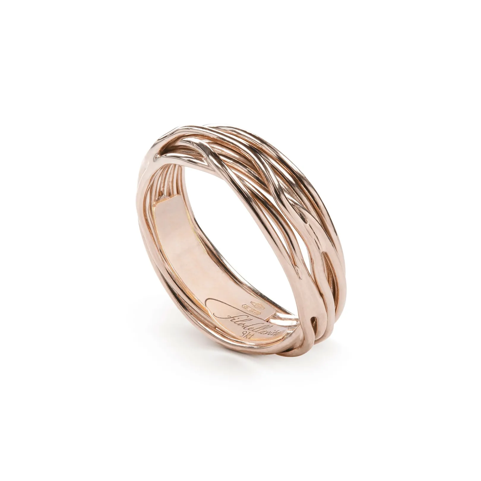 filodellavita_classic__fi_3-32.webp Filodellavita Classic 7 fili in Oro Giallo / Oro Rosa 9kt | Rubinia Gioielli Discount