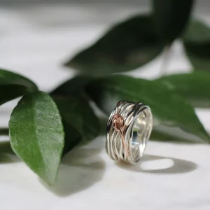 Filodellavita Classic 13 fili in Argento e Nodino Filodamore in Oro Rosa 9kt | Rubinia Gioielli Best