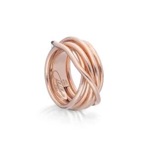 Filodellavita Leda 7 fili in Oro Rosa 18kt | Rubinia Gioielli Hot
