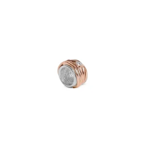 Filodellavita Mini 13 fili in Argento 925, Oro Rosa 9kt e Diamante Bianco | Rubinia Gioielli Clearance